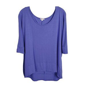 Gap Women’s XL Tunic Top Relaxed Fit Hi Lo Hem Oversized Slouchy Stretch Casual